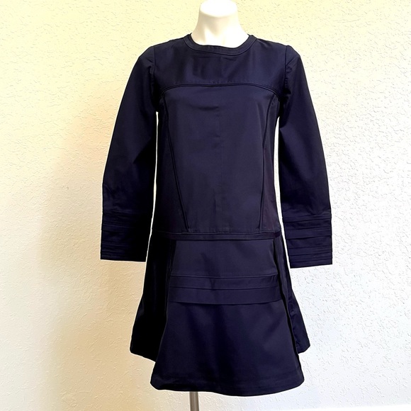 NWT CLUB MONACO LONG SLEEVE MINI SWING DRESS - Picture 5 of 8